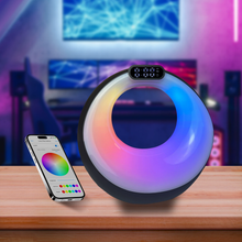 Load image into Gallery viewer, LED Night Light Bluetooth Speaker