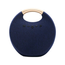 Load image into Gallery viewer, Handle Design Wireless Bluetooth Speaker Fabric Portable Sound Box AUX/TF Card/USB Support for Outdoor Travel Desktop Xmas Gifts
