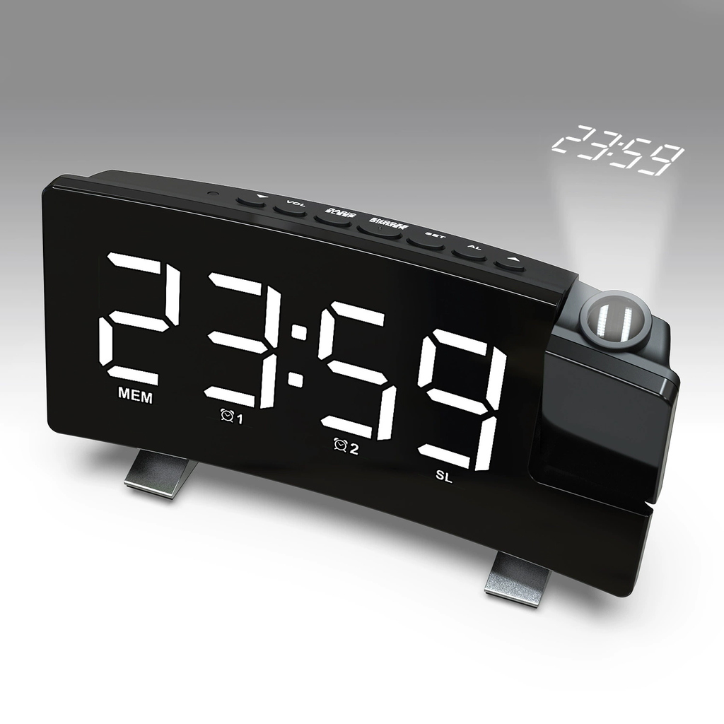 Projecting Digital Alarm Clock