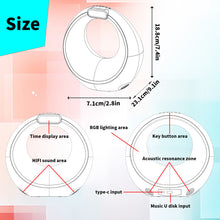 Load image into Gallery viewer, LED Night Light Bluetooth Speaker