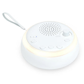 White Noise Machine Mini Baby Sleep Machine Built-in Night Light 16 Soothing Sounds 15/30/60 min Timer for Baby Kids Adults