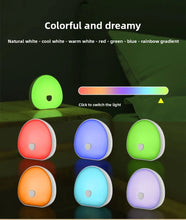 Load image into Gallery viewer, White Noise Sound Machine Portable Baby Sleep Machine 10 Soothing Sounds LED Night Light Built-in Rechargeable Battery USB