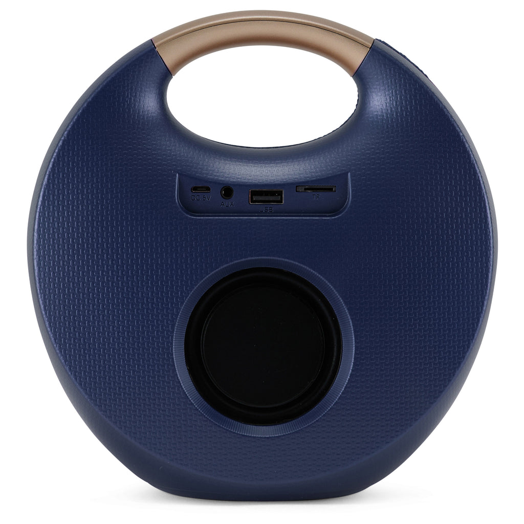 Handle Design Wireless Bluetooth Speaker Fabric Portable Sound Box AUX/TF Card/USB Support for Outdoor Travel Desktop Xmas Gifts